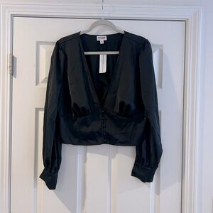 Satin Blouse | XXL
